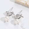 Cross-border hot-selling simple pearl earrings, niche design, high-end sense of coldness, Internet celebrity temperament, exquisite earrings and jewelry