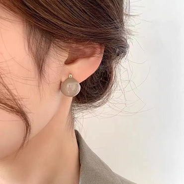 Retro Geometric Metal Plating Women's Earrings 1 Pair