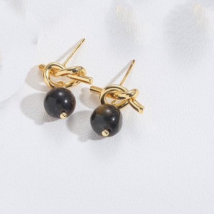 Cross-border hot-selling simple pearl earrings, niche design, high-end sense of coldness, Internet celebrity temperament, exquisite earrings and jewelry