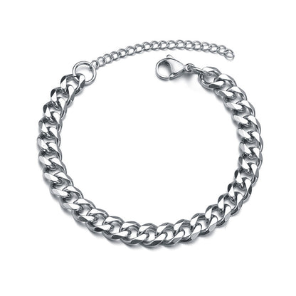 Fashion Stainless Steel No Inlaid Bracelets