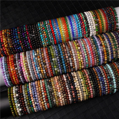 Fashion Solid Color Natural Stone Beaded Bracelets