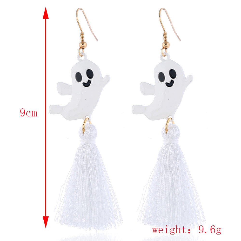 Fashion Skull Alloy Plating Women's Drop Earrings 1 Pair