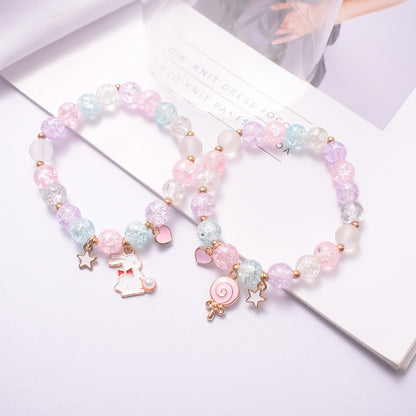 Cute Animal Glass Beaded Women's Bracelets 1 Piece