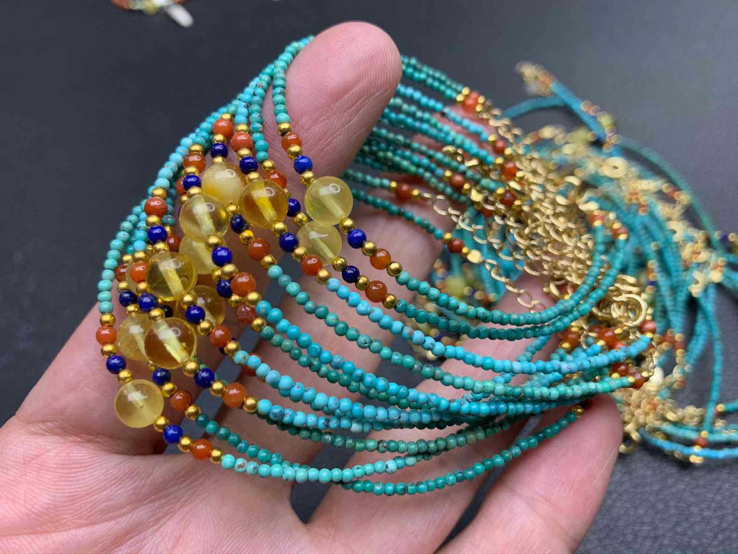 Casual Simple Style Round Seed Bead Beaded Women's Bracelets