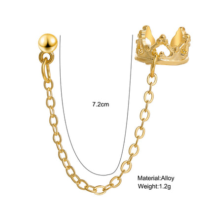 Fashion Simple Chain Alloy Ear Buckle Chain Ear Bone Clip