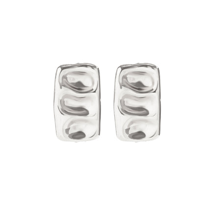 1 Pair Vintage Style U Shape Irregular Geometric Plating Iron Zinc Alloy Drop Earrings