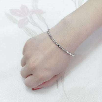 Fashion Geometric Stainless Steel Polishing Bracelets