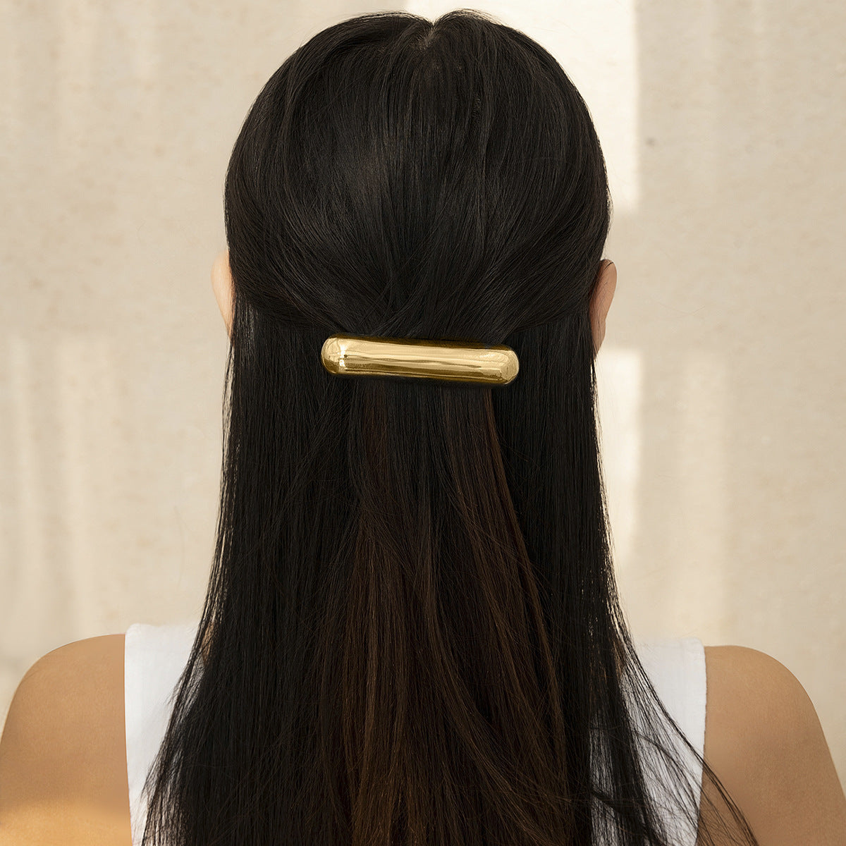 Women'S Simple Style Geometric Alloy Plating Hair Tie