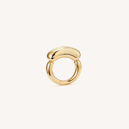 Simple Style Geometric Copper Plating 18k Gold Plated Rings