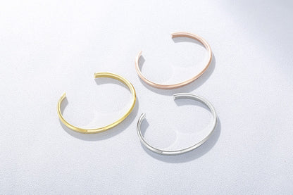 New Korean Lettering C-shaped Open Bracelet Wholesale Gooddiy