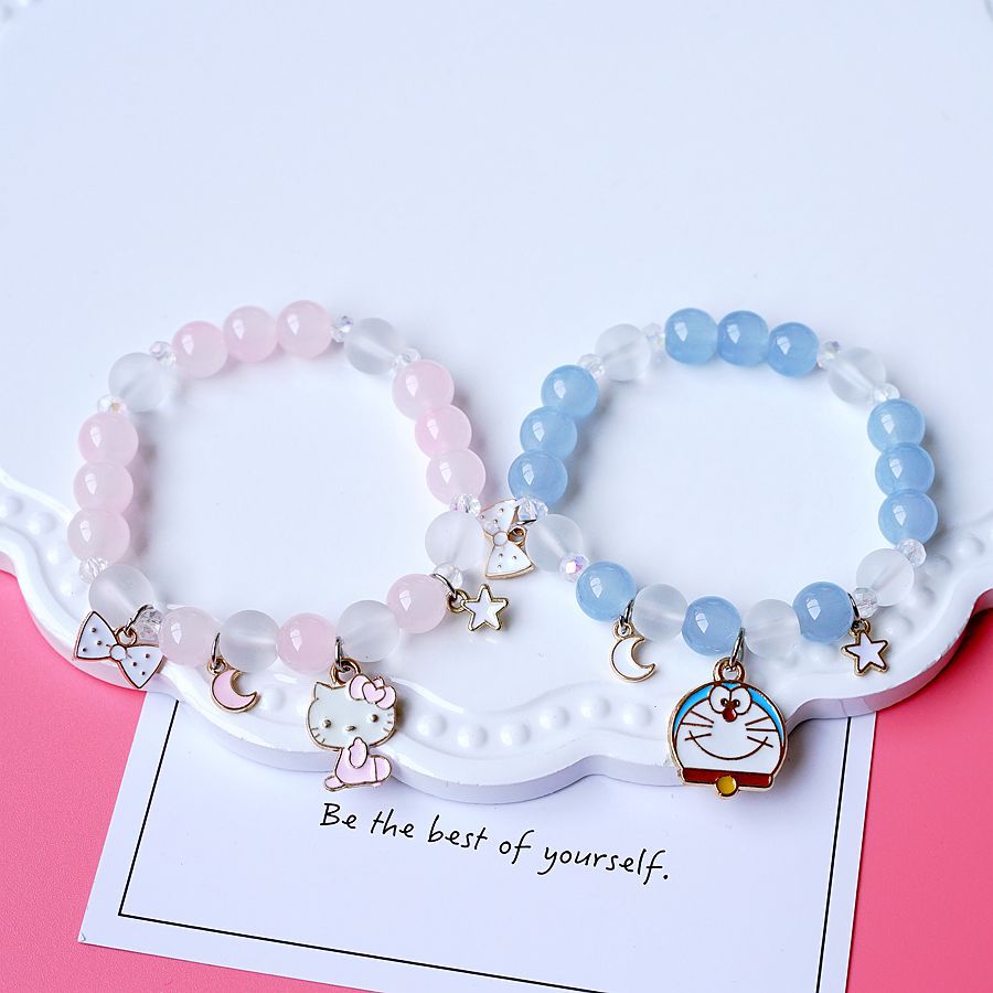 Fashion Rabbit Alloy Beaded Bracelets