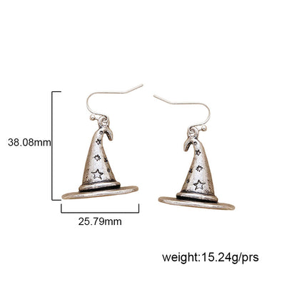 European And American Jewelry Magic Hat Retro Earrings