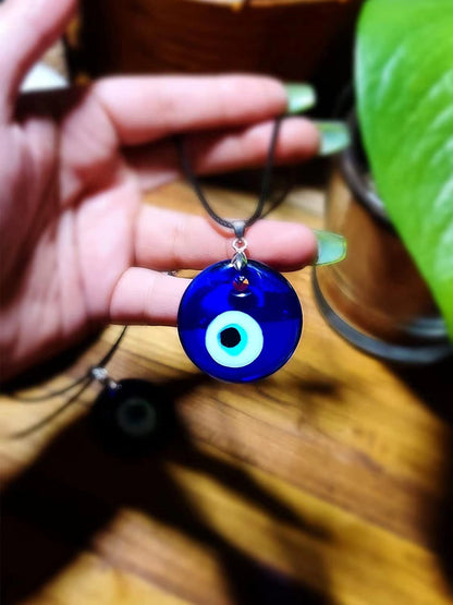 Retro Geometric Eye Stainless Steel Necklace Splicing Stainless Steel Necklaces