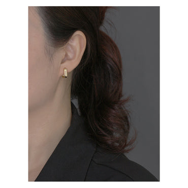 Fashion Geometric Sterling Silver Earrings 1 Pair