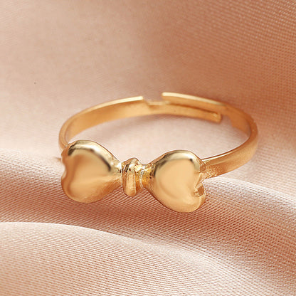 Wholesale Jewelry Bowknot Opening Ring Gooddiy