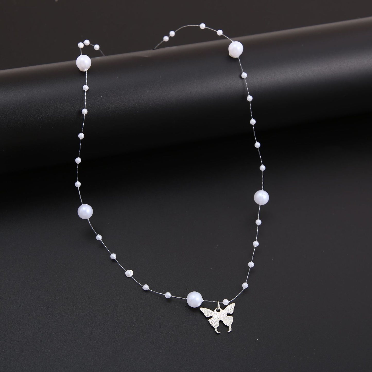 Modern Style Butterfly Alloy Wholesale Pendant Necklace