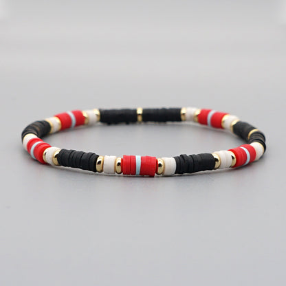 Bohemian Colorful Multi-layered Bracelet