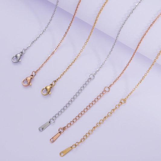 IG Style Chain Stainless Steel Electroplating Jewelry Making