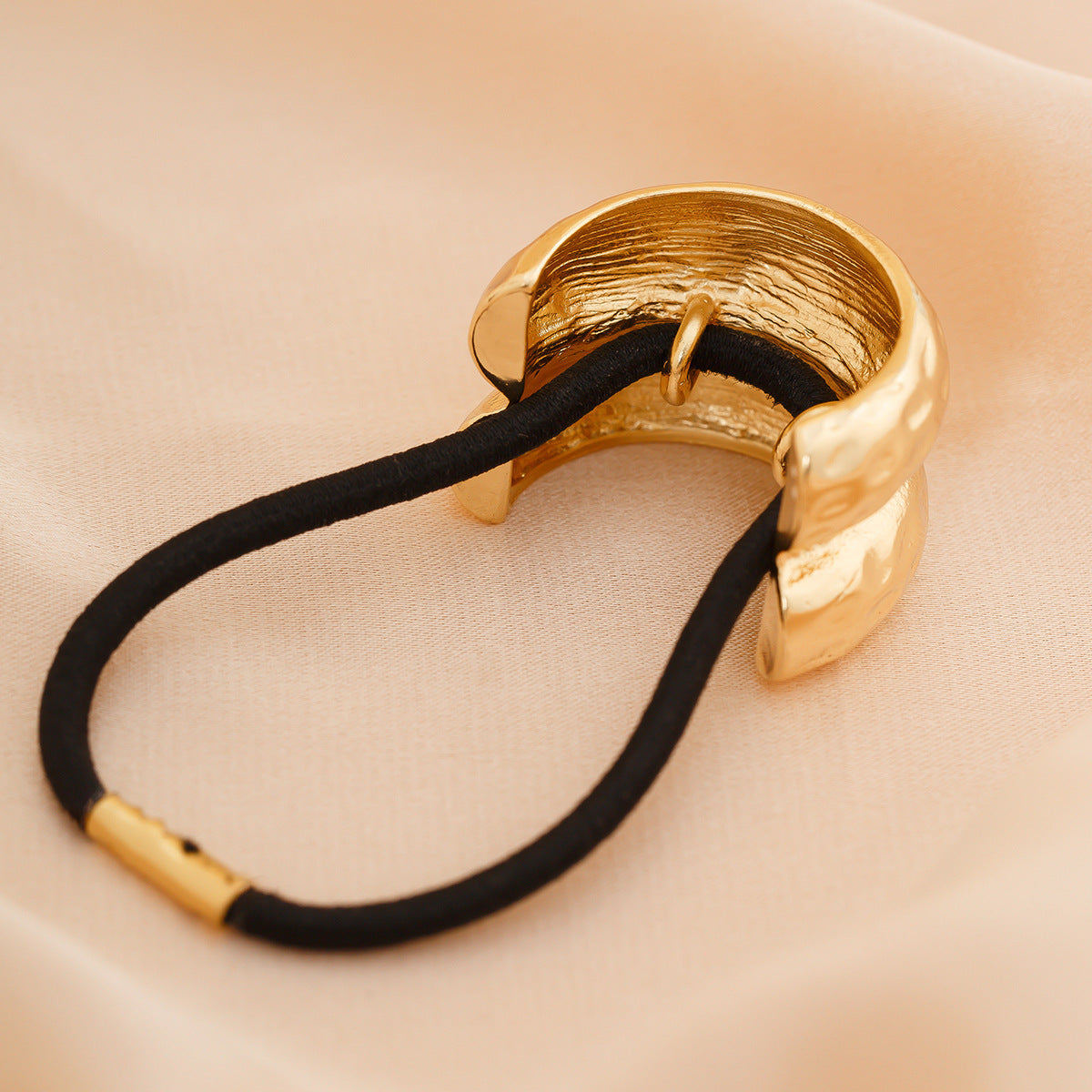 Women'S Simple Style Geometric Alloy Plating Hair Tie