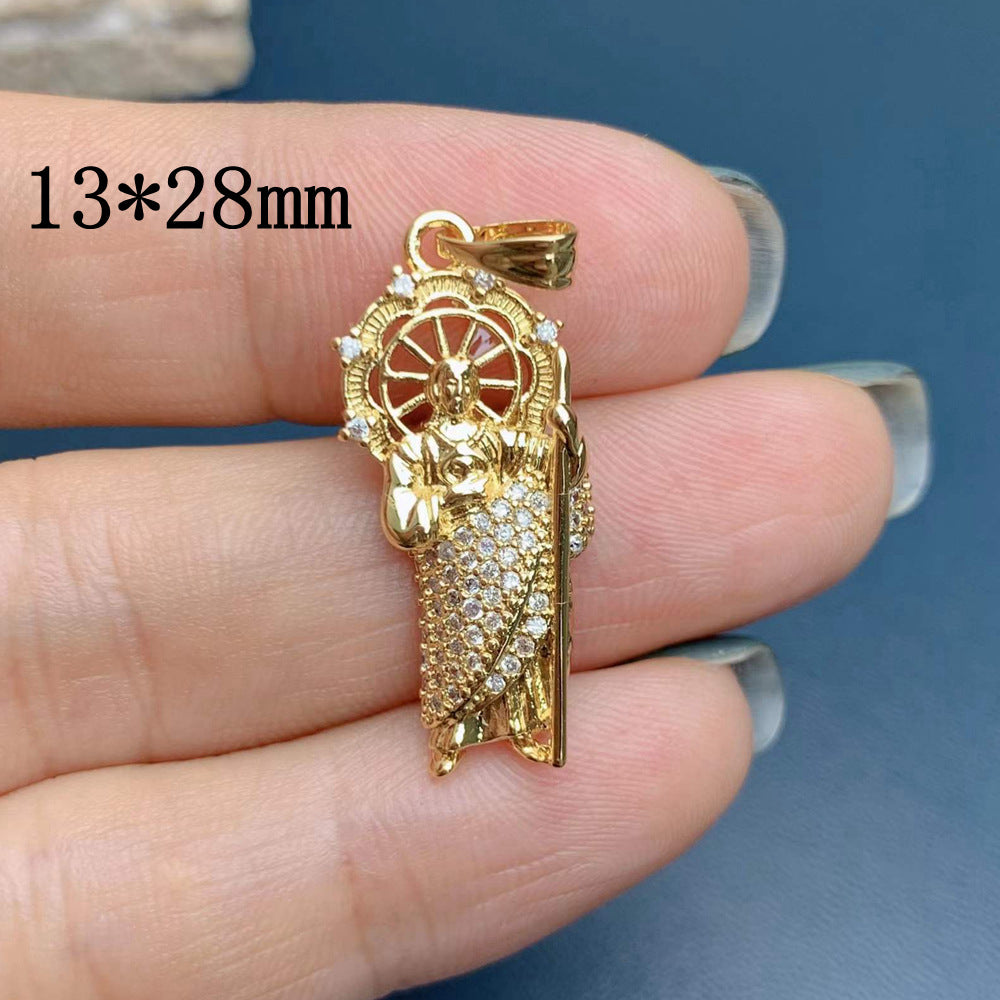 Classic Style Portrait Copper Plating Jewelry Accessories