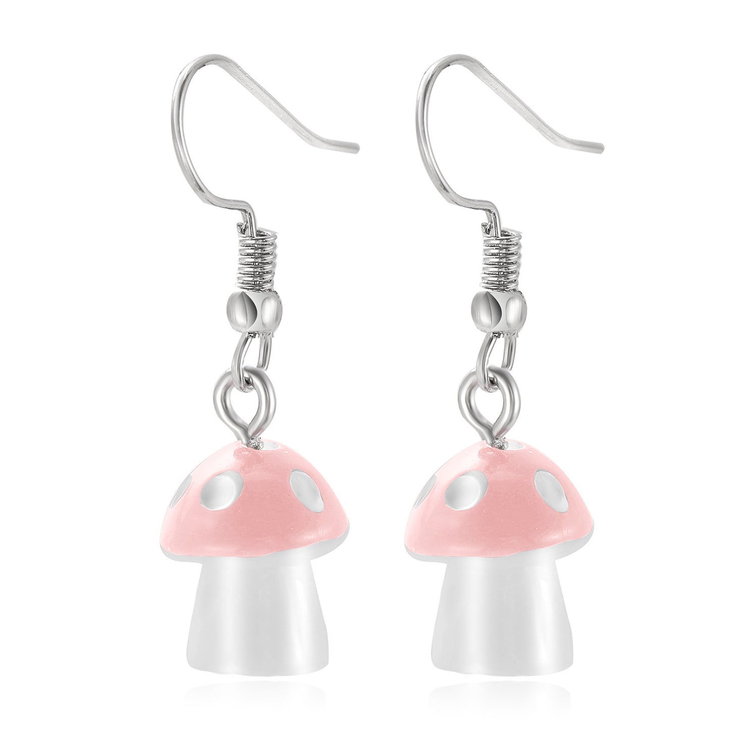 New Creative Simple Fashion Style  Pastoral Mushroom Earrings