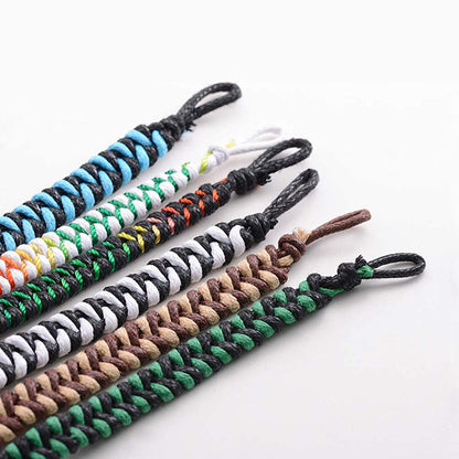 Ethnic Style Geometric Cotton Rope Knitting Unisex Bracelets