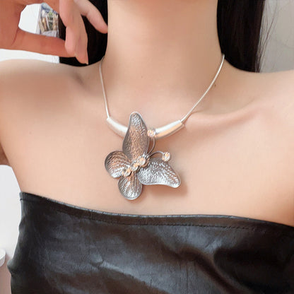 Simple Style Butterfly Alloy Wholesale Pendant Necklace