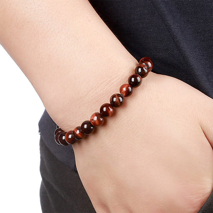 Fashion Round Natural Stone Beaded Bracelets