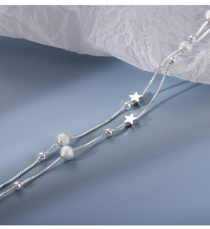 Elegant Star Sterling Silver Plating Bracelets