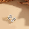 Cross-border popular ins style light luxury high-end C-shaped pearl earrings are simple and versatile, minimalist and fresh earrings