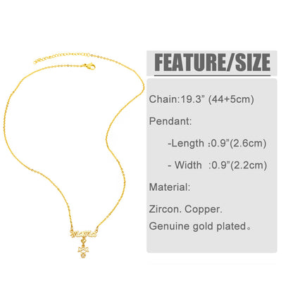 Fashion Mama Geometric Heart Copper Necklace