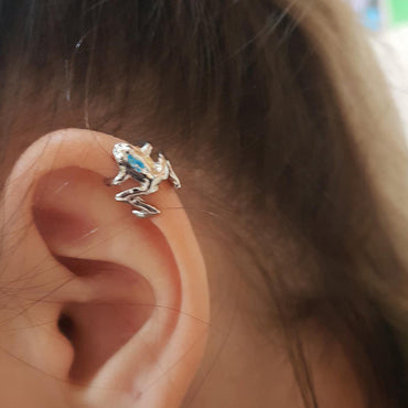 Fashion And Cute Alloy Plating Unisex Frog Ear Clips