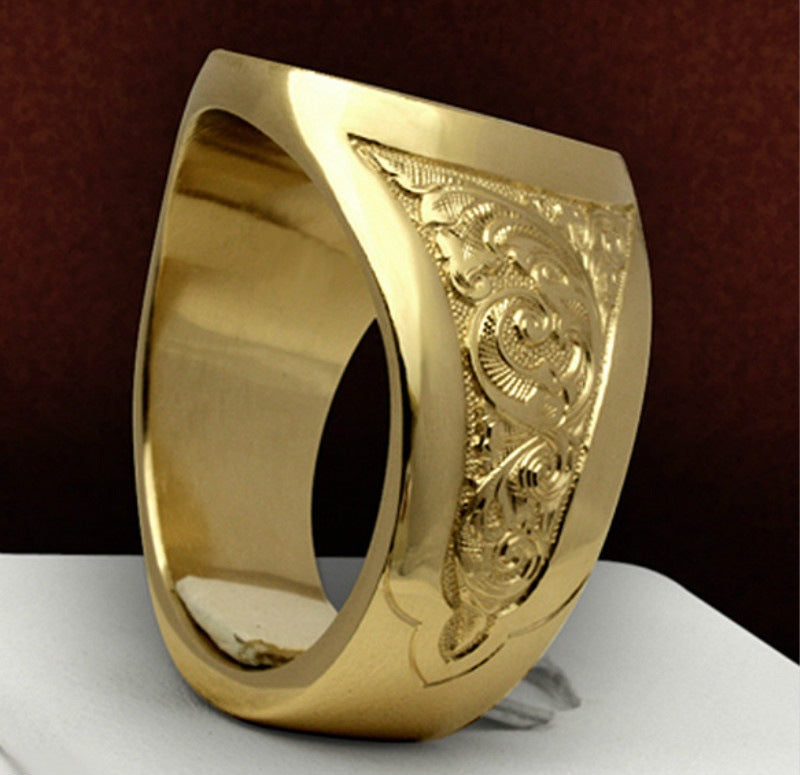 Hip-hop Cool Style Lion Alloy Plating Men's Rings