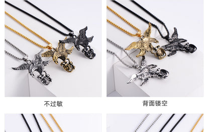 Eagle Skull Retro Jewelry Pendant Wholesale Gooddiy