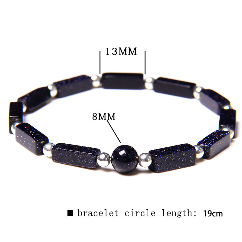 Fashion Round Square Crystal Bracelets 1 Piece