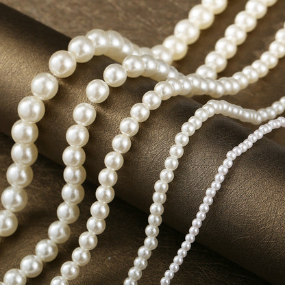 Elegant Geometric Artificial Pearl Beaded Women's Necklace