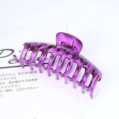 Factory Direct Sales European And American Hot Crystal Hair Accessories Crab Clamp Shark Clip Large Keel Grip Temperament Hair Clip