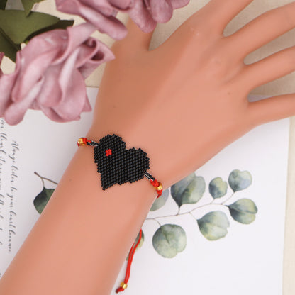 Valentine's Day Love Miyuki Rice Beads Bracelet