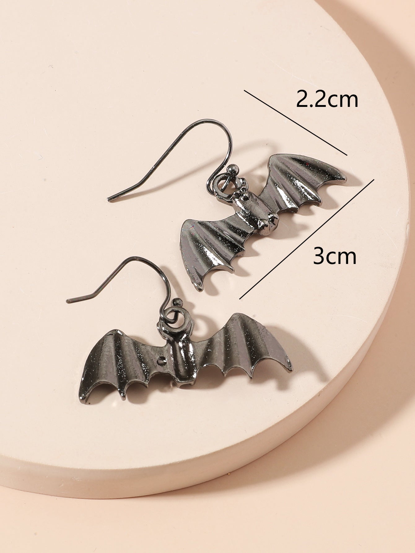 Fashion Spider Bat Alloy Plating Women's Drop Earrings 1 Pair