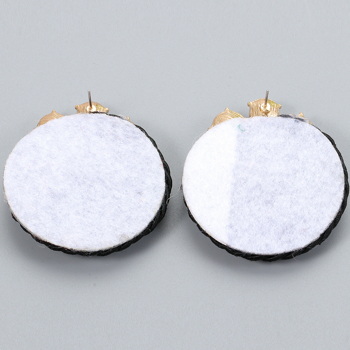 Fashion Hand-woven Round Earrings