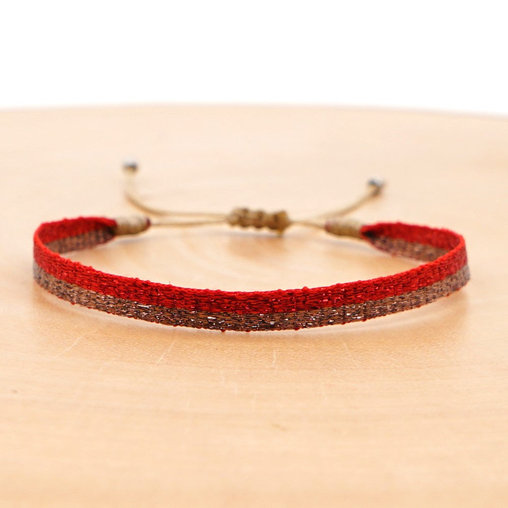 Wholesale Ethnic Style Plaid Adjustable Bracelet Gooddiy