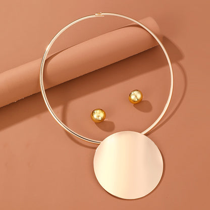 Elegant Irregular Geometric Alloy Zinc Alloy Women's Jewelry Set