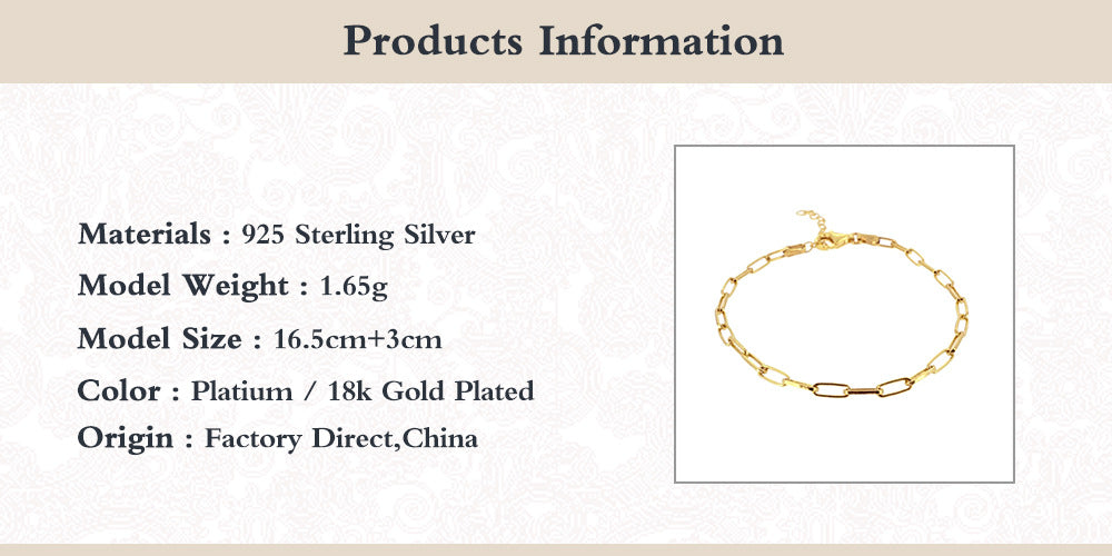 1 Piece Simple Style Solid Color Silver Plating Bracelets