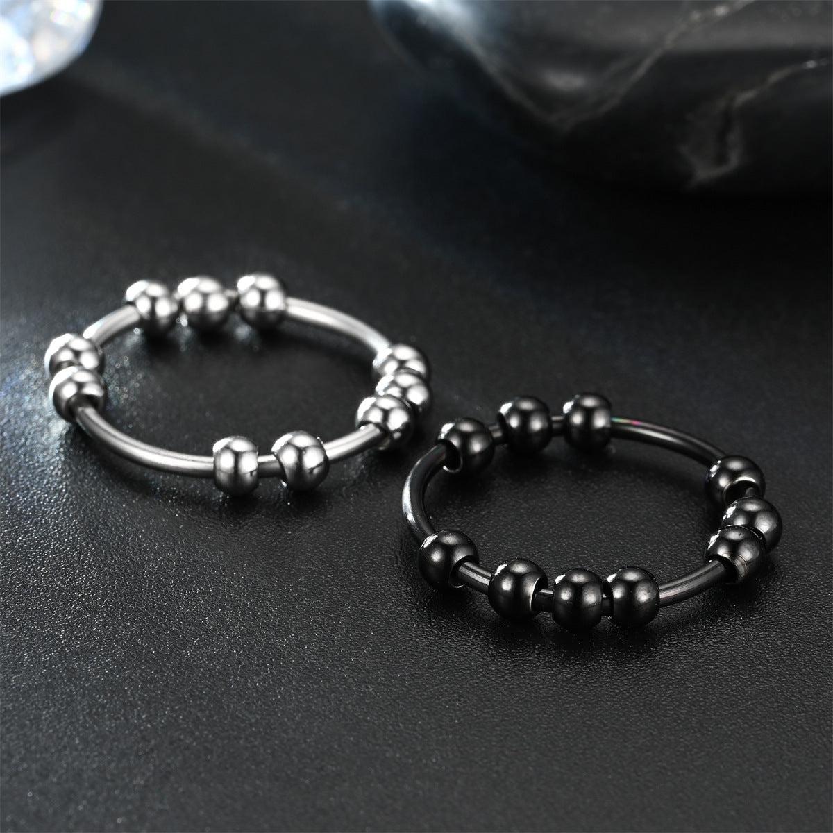 Fashion Geometric Stainless Steel Rings Plating Stainless Steel Rings