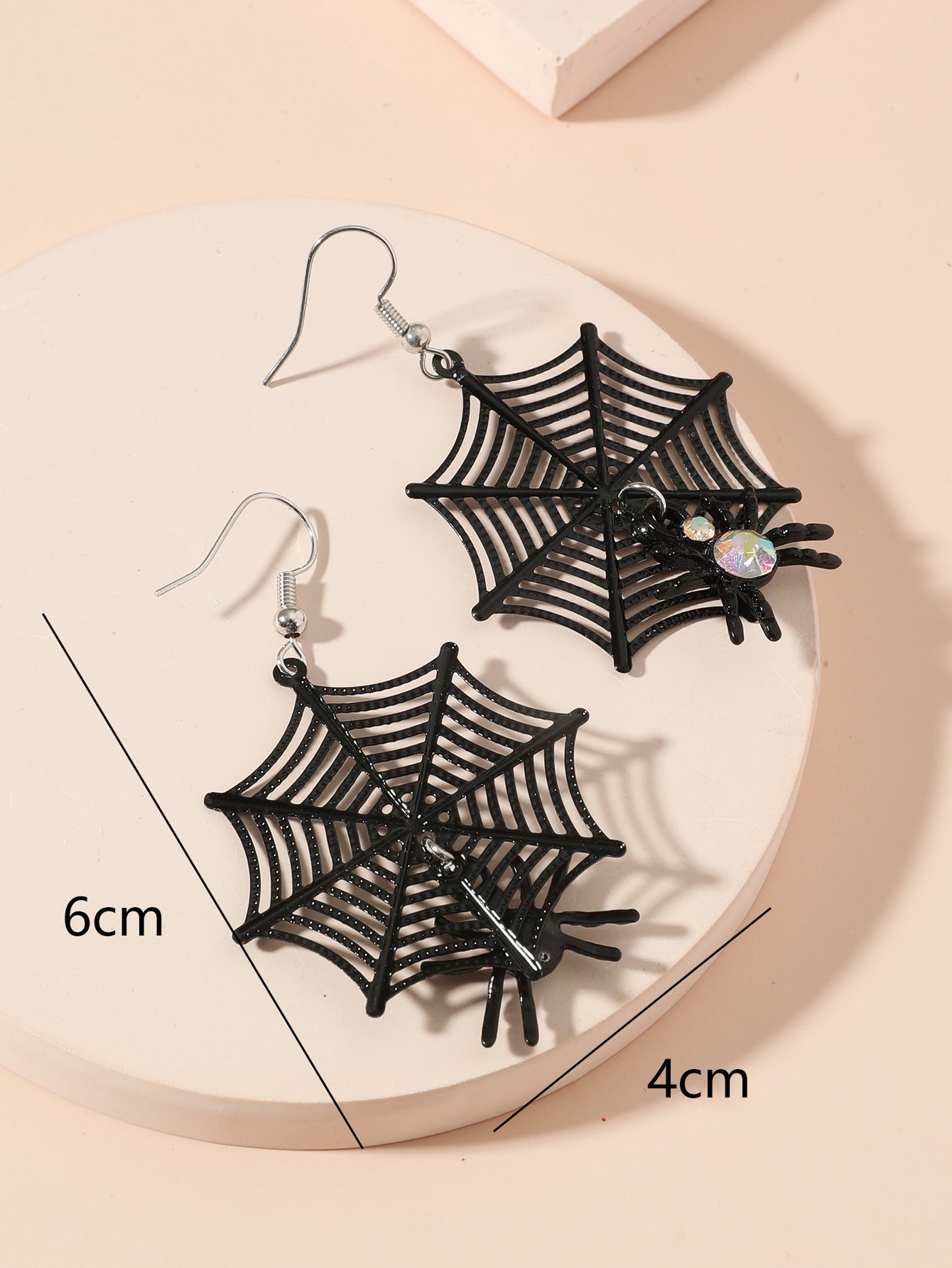 Fashion Spider Bat Alloy Plating Women's Drop Earrings 1 Pair