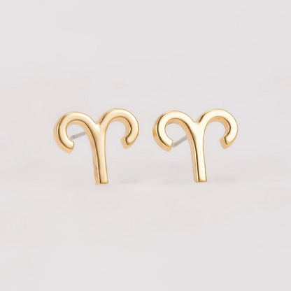 Wholesale Jewelry 1 Pair Fashion Constellation Alloy Ear Studs