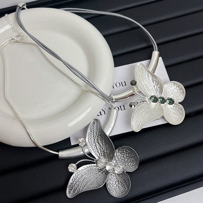 Simple Style Butterfly Alloy Wholesale Pendant Necklace