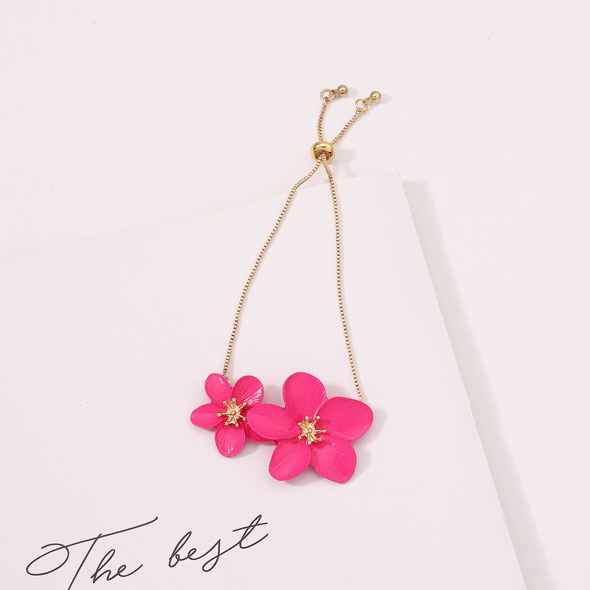 Simple Style Flower Zinc Alloy Stoving Varnish Women's Earrings