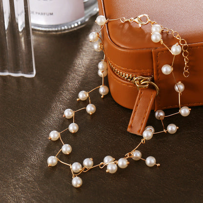 Simple Fashion Alloy Pearl Necklace