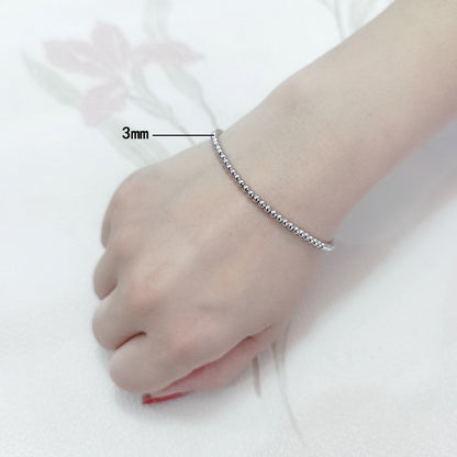 Fashion Geometric Stainless Steel Polishing Bracelets